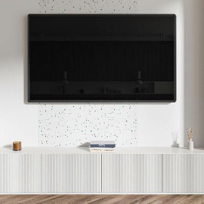 Revêtement mural pvc Motif tacheté sous une forme abstraite