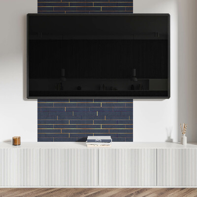 Panneau mural Aménagement de structure en briques rustiques