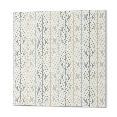 Revêtement mural pvc Des losanges feuillus au motif subtil