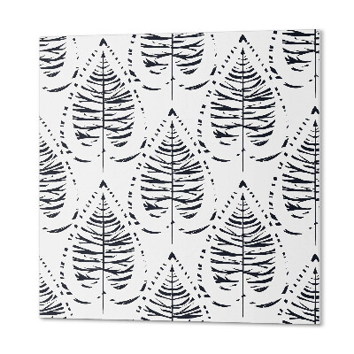 Panneau décoratif Danse des motifs de feuilles