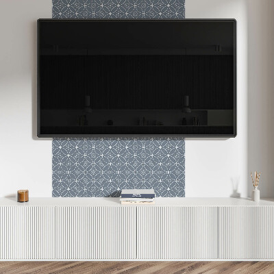 Revêtement mural pvc Un motif de riches ornements floraux