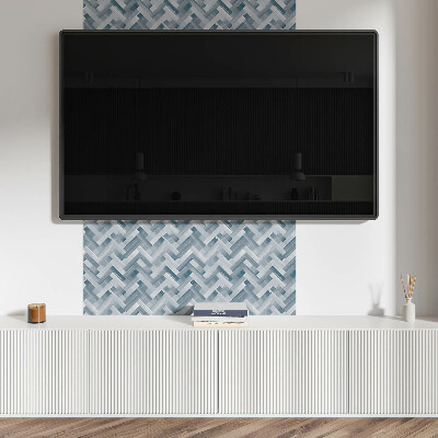 Revêtement mural pvc Rayures en zigzag