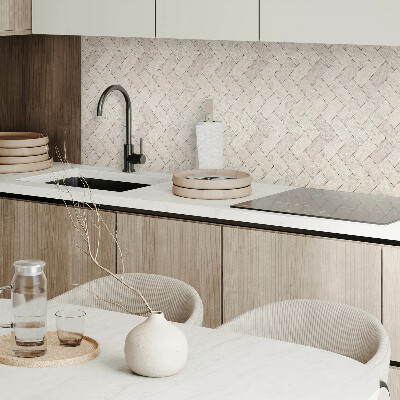 Revêtement mural pvc Motif à chevrons élégant