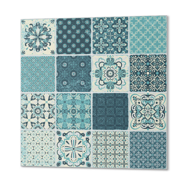 Panneau mural Formes de mosaïque de style géométrique