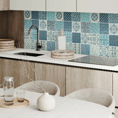 Panneau mural Formes de mosaïque de style géométrique