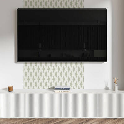 Revêtement mural pvc Motif en losange en maille