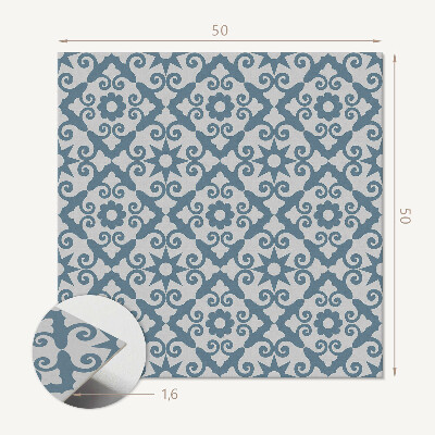 Panneau mural Ornements élégants avec un motif floral