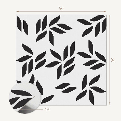 Panneau mural Motif de feuille