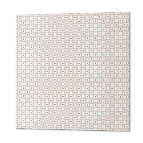Panneau décoratif Cercles en maille dans un style moderne