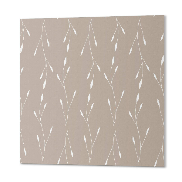 Panneau mural Un motif léger avec des éléments de la nature