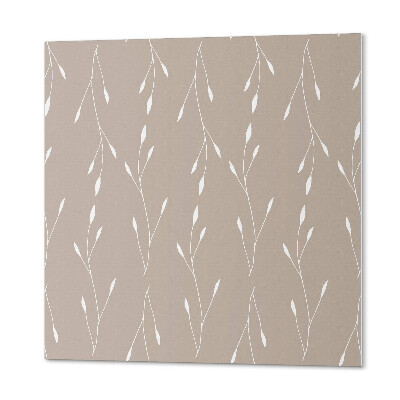 Panneau mural Un motif léger avec des éléments de la nature