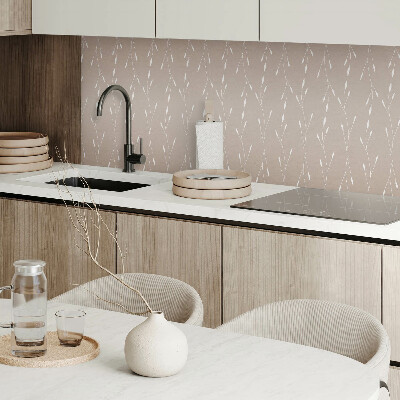 Panneau mural Un motif léger avec des éléments de la nature