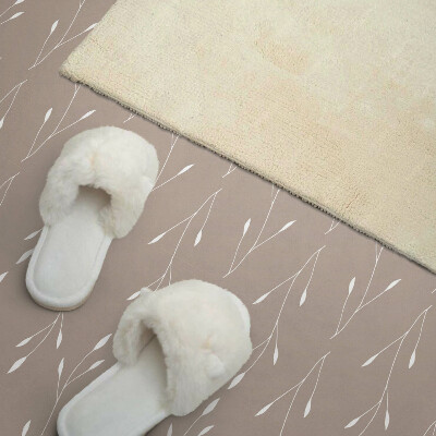 Panneau mural Un motif léger avec des éléments de la nature