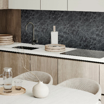 Panneau décoratif Motif en marbre avec des veines subtiles
