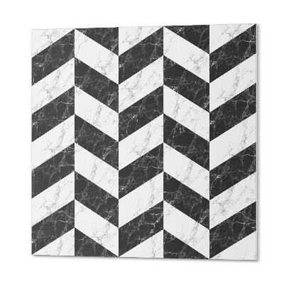Revêtement mural pvc Motif à chevrons en marbre