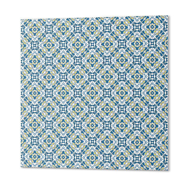 Panneau décoratif Géométrique avec un motif floral