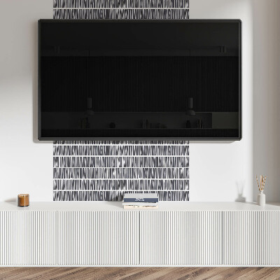 Revêtement mural pvc Contour de ligne élégant