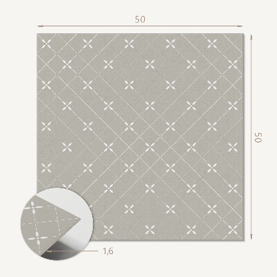 Panneau décoratif Motif géométrique élégant en forme de losange