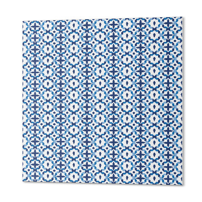 Panneau décoratif Motif floral et géométrique