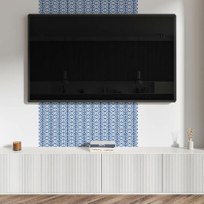 Panneau décoratif Motif floral et géométrique