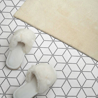 Panneau mural Hexagones avec des points colorés