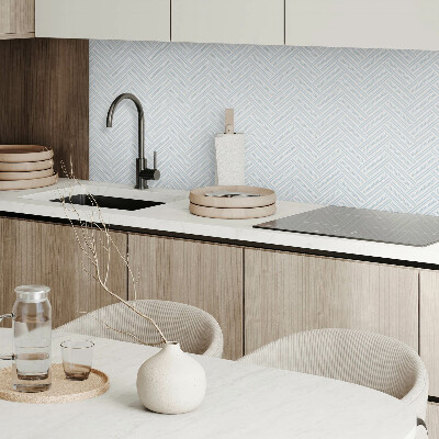 Panneau décoratif Zigzags géométriques avec un motif linéaire