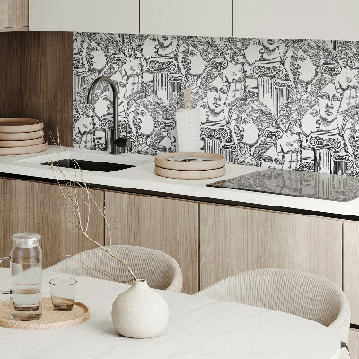 Revêtement mural pvc Graphismes inspirés des sculptures classiques