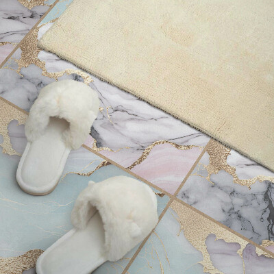 Revêtement mural pvc Graphiques en marbre dans une version abstraite