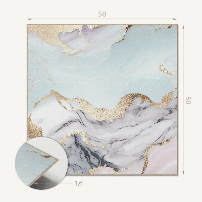 Revêtement mural pvc Graphiques en marbre dans une version abstraite