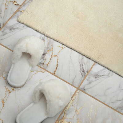 Panneau mural Motif en marbre aux veines subtiles