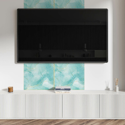 Panneau décoratif Un motif abstrait sous forme de lignes fluides