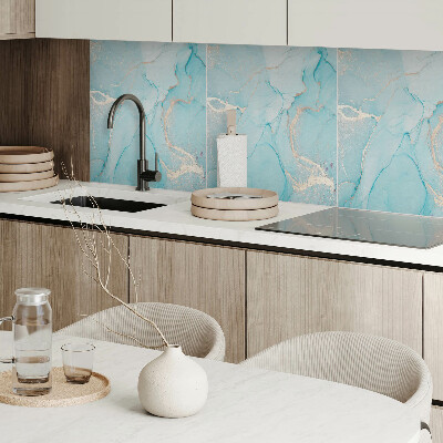 Panneau mural Design abstrait aux formes fluides