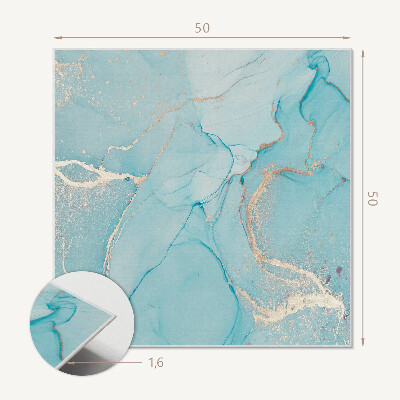 Panneau mural Design abstrait aux formes fluides