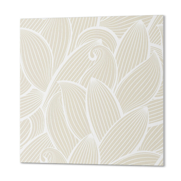 Revêtement mural pvc Feuilles légères en motifs ondulés