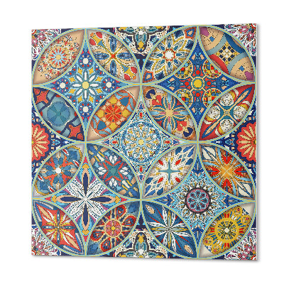 Revêtement mural pvc Géométrie mosaïque en symétrie