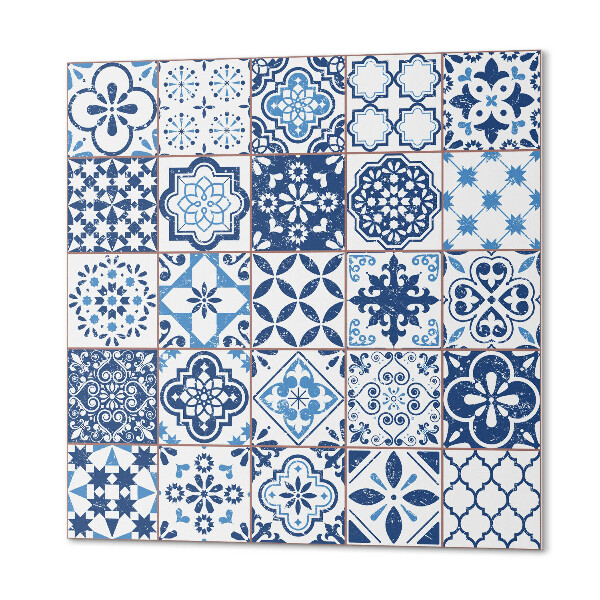 Panneau mural Motifs géométriques en mosaïque