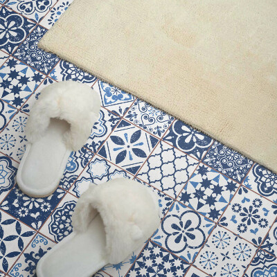 Panneau mural Motifs géométriques en mosaïque