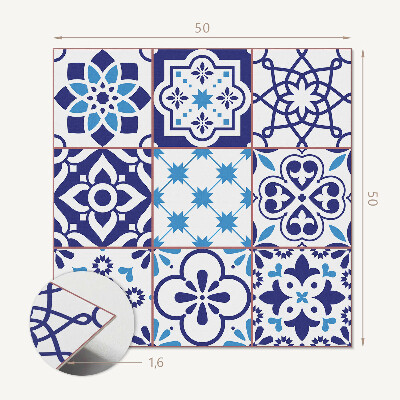 Panneau décoratif Motifs carrelés aux formes géométriques