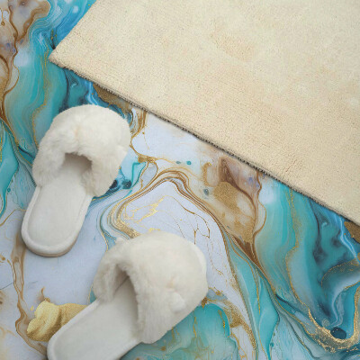 Revêtement mural pvc Taches et ondes dans une approche abstraite