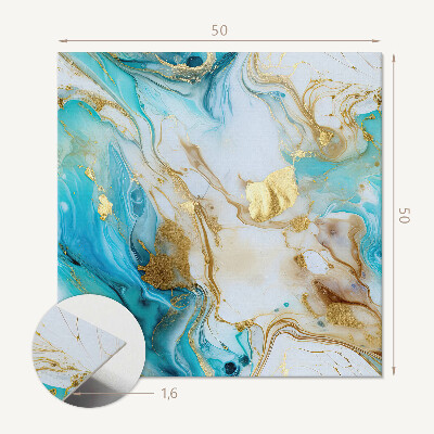 Revêtement mural pvc Taches et ondes dans une approche abstraite