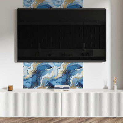 Panneau décoratif Taches créatives et vagues dans l'abstraction