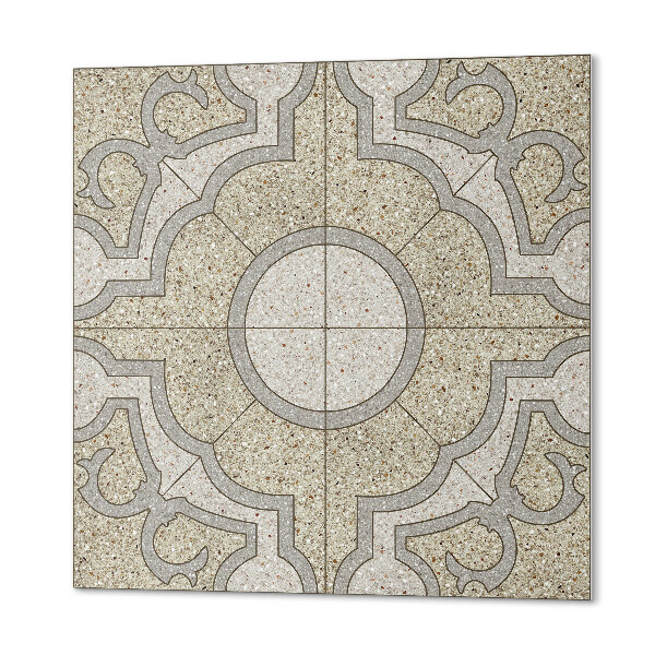 Panneau décoratif Motif mosaïque avec détails décoratifs