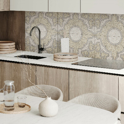 Panneau décoratif Motif mosaïque avec détails décoratifs