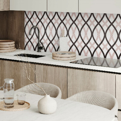 Revêtement mural pvc Un motif ondulé élégant