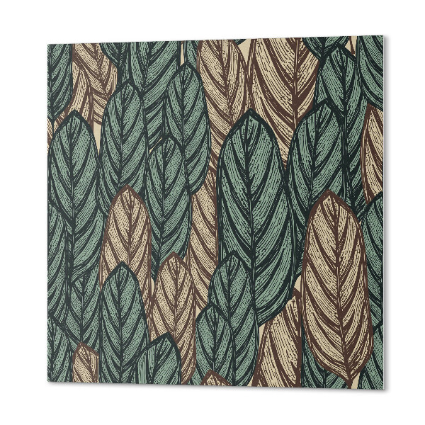Panneau mural Motif de feuille