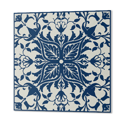 Panneau décoratif Fleurs et feuilles en harmonie