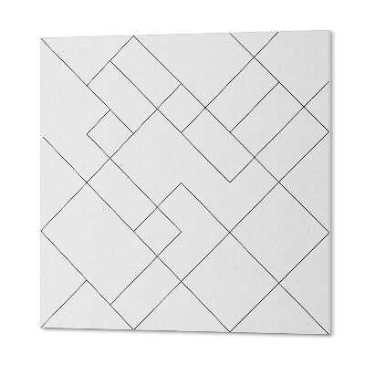 Panneau décoratif Formes de lignes abstraites