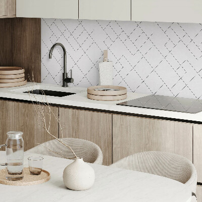 Panneau décoratif Formes de lignes abstraites