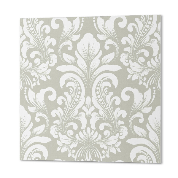 Revêtement mural pvc Motifs végétaux décoratifs avec ornements
