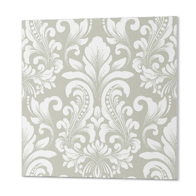 Revêtement mural pvc Motifs végétaux décoratifs avec ornements